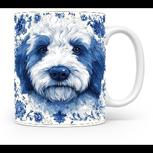 Mok Aussiedoodle Beker voor koffie of tas voor thee, cadeau voor dierenliefhebbers, moeder, vader, collega, vriend, vriendin, kantoor, opa, oma, hond, kerst, sinterklaas, verjaardag