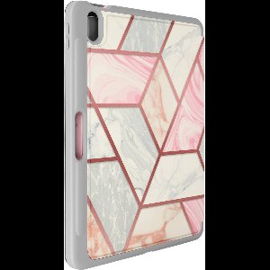 Cosmo Hoes met screen protector geschikt voor iPad Air 6 (M3 en M2) / Air 5 / Air 4 - 11 inch en 10.9 inch - Marmer