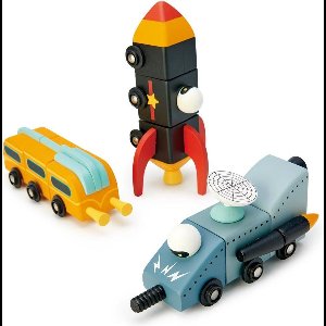 Tender Leaf Toys Speelset Space Race Junior Hout 9-delig