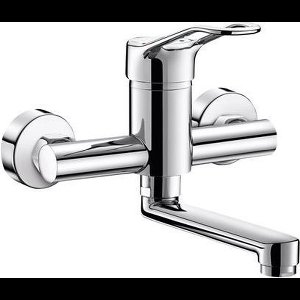 Muurmgkrn Securit EP vr spoelt vaste uitl L150,open gr,S-kop