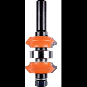 CMT verstelbare afrond- en afschuin frees set, R=4.76+45º, S=Ø12mm.
