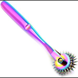 Kiotos - Rainbow Pinwheel - Prikwieltje met 3 pinnen - Unicorn