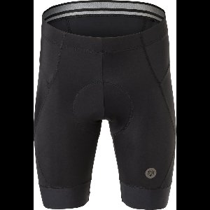 AGU Prime II Essential Fietsbroek - Fietsbroek Heren met Zeem - Wielrenbroek Heren - Zwart - XXL