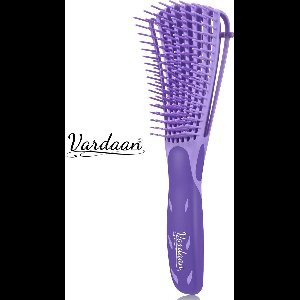 Anti Klit Haarborstel - Paars - Vardaan - Detangler Brush - Haarborstel Antiklit - Haarborstel - Kam voor Krullen - Kroeshaar Borstel - Paars - Vardaan