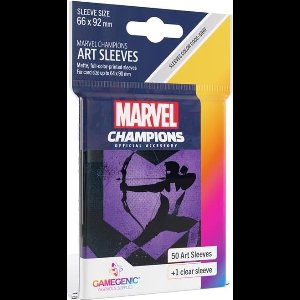 Board Game Sleeves 'Marvel Champions: Hawkeye' 66 x 91 mm (51ST) - Accessoires