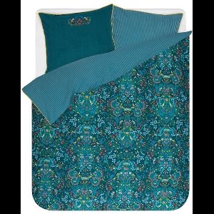 Pip Studio Forest Findings dekbedovertrek - Tweepersoons - 200x200/220 - Groen