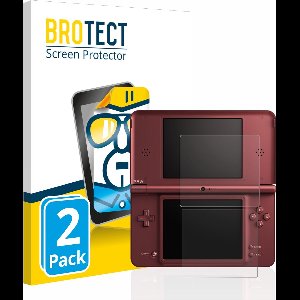 BROTECT - Screenprotector voor Nintendo DSi XL - Folie Beschermfolie transparant 2 Stuks