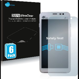 Savvies - Screenprotector voor CCV Compact A77 - Folie Beschermfolie transparant 6 Stuks