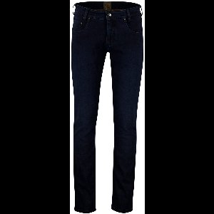 denim Gardeur jeans donkerblauw effen normale fit