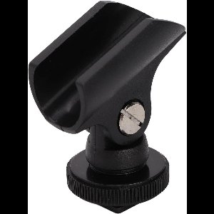 Allecto plus - Microfoon Clip Houder voor DSLR Camera met Flitsschoen - 1/4 Inch Schroefgat - Handig Accessoire