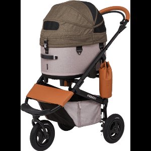 AirBuggy Dome 3 Large – Cacao – luxe hondenbuggy kattenbuggy