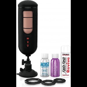 Vibrating Mega Milker - Flesh - Masturbators & Strokers