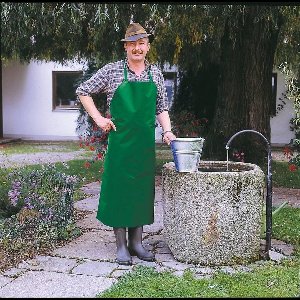 Bescherming werkschort - ideaal voor werken in de landbouw, lengte 120 cm, groen