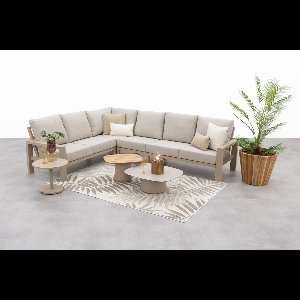 Verano/Demi loungeset (6-delig) - Latte
