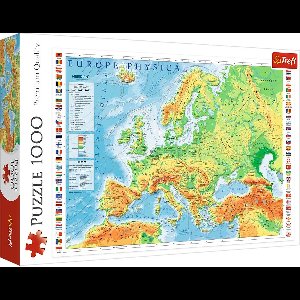 Trefl Trefl 1000 - Physical Map of Europe