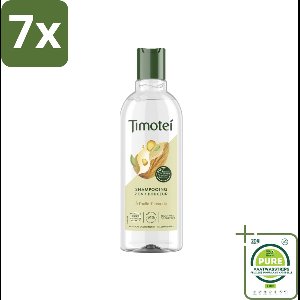 7 x Timotei - Shampoo - Amandelolie - 2in1 - Alle haartypes - 300ml - Grootverpakking - 2in1 Shampoo - Shampoo Conditioner - Amandelolie Shampoo - Haarverzorging - Zachte Shampoo
