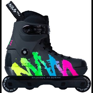 Roces - M12 Lo Plus Jansons Peace Stunt Skates - Volwassenen - Zwart - 41