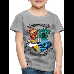 Harry Potter Hogwarts Logo Premium T Shirt Kinderen