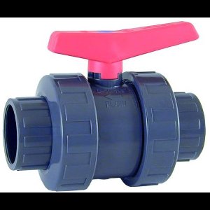 PVC kogelkraan Ø90mm PN10