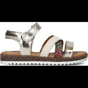 Jochie & Freaks Christel Sandalen - Meisjes - Goud - Maat 37