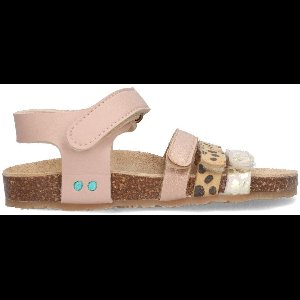 BunniesJR 225415-774 Meisjes Platte Sandalen - Roze - Imitatieleer - Klittenband