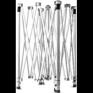 Easy Up | GO-UP50 | 4x8 | Wit | Aluminium