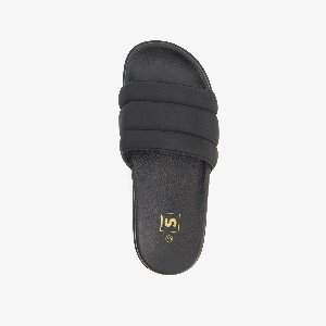 Dames badslippers zwart - Maat 42