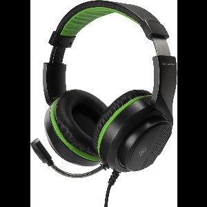 Deltaco Stereo Gaming headset - On-Ear - Xbox Series X|S - Zwart/Groen