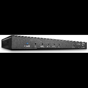 LINDY 38231 4 poorten HDMI-splitter 4096 x 2160 Pixel Zwart