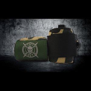 Tuff Guy - Wrist Wraps - Camo - Comfort, Support en Hulp bij Fitness, Bodybuilding, Powerlifting, Gewichtheffen en Crossfit