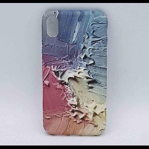 Geschikt voor iPhone XR – hoesje – 3d verf spetters