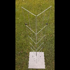 3x plantenklimrekken voor klimplanten-gevelrek-tuinrek-plantrek-HOEK 1952 mm lang