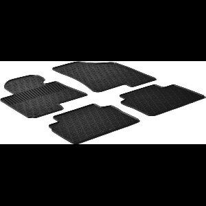 Gledring Rubbermatten passend voor Hyundai ix35 / Kia Sportage 5 deurs 2010-2016 (G profiel 4-delig + montageclips)