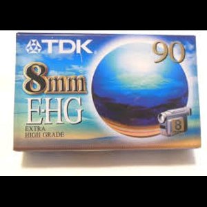 TDK 90 E-HG Extra High Grade Tape 8mm