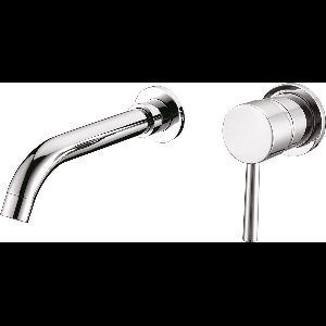 Mawialux inbouw wastafelmengkraan - Rond - Chroom - koda