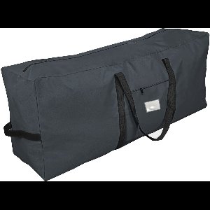 FEROCITY - Hoes voor tuinkussens - 125cm - voor dekbedden, kussens, kleding, beddengoed, kussens - Waterdicht, UV-bestendig - Polyester - Antraciet