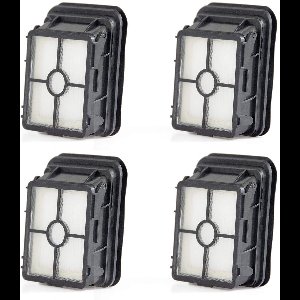 4-pack van 1866 vervangingsfilters voor Geschikt voor Bissell Crosswave 1785 2306 2551 en 2554 CrossWave Cordless Max Multifunctionele nat- en droogzuiger