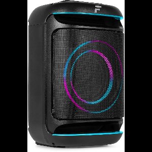 Partybox - Fenton Track165 portable speaker met Bluetooth - Karaoke set met lichteffecten - 120W