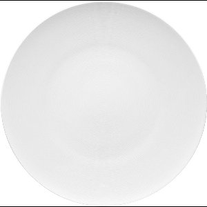 Wit bord 33 cm dineren stijl