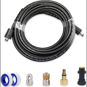 Rioolslang 15 Meter Geschikt Voor Kärcher K2, K3, K4, K5, K6, K7 & Lavor Hogedrukreiniger - Slang Reiniging Set