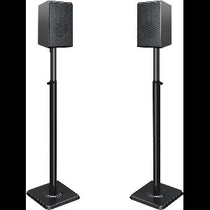 Luidspreker Standaard - Speaker Vloerstandaard - Extra Stevig - Zwart