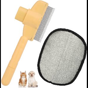 Pet Grooming Handschoenen - Vlooien Kam - Dubbelzijdige Electrostatische Haarverwijdering Tools voor Tapijt Sofa Kleding Meubels