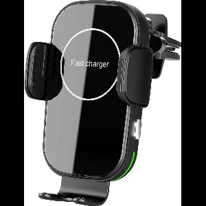 Podec Telefoonhouder Auto - 15W Draadloos Opladen - Klem voor Ventilatie