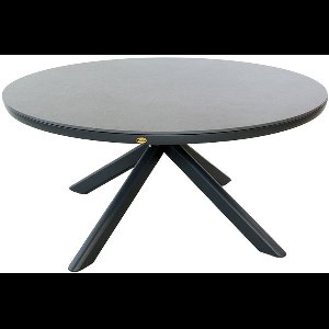 Oosterik home - Rexburg dining tafel midnight grey dia. 158 cm