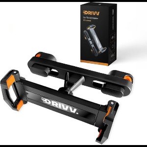 Drivv. Luxe Tablet Houder Auto - Hoofdsteun - 360 Graden Draaibaar - Geschikt voor Tablet, Telefoon en meer