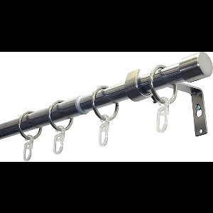 Gordijnstokken set - gordijnroede Stevig material - Uitschuifbaar - Gordijnstang - Gordijnrails 120-190 cm