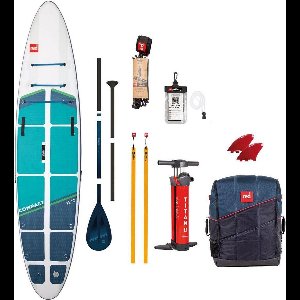 Red Paddle Co Compact 12´0´´ Opblaasbare Paddle Surf Set Veelkleurig