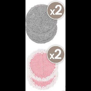 GoScrub® Elektrische Dweil Navullingset - Navulligset 4 st - Navullingset Dweilpads