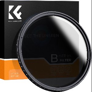 K&F Concept 77mm variabele ND2-400 filter Nano-B ND fader grijsfilter