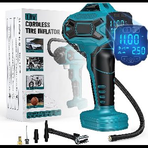 Lexium Luchtcompressor - Compressor bandenpomp - Compressor - Elektrische bandenpomp - Elektrische fietspomp